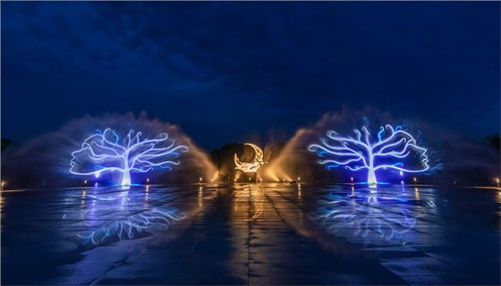 景區(qū)燈光秀設(shè)計效果-信達電通