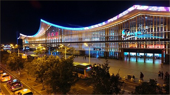 三亞火車站夜景設(shè)計