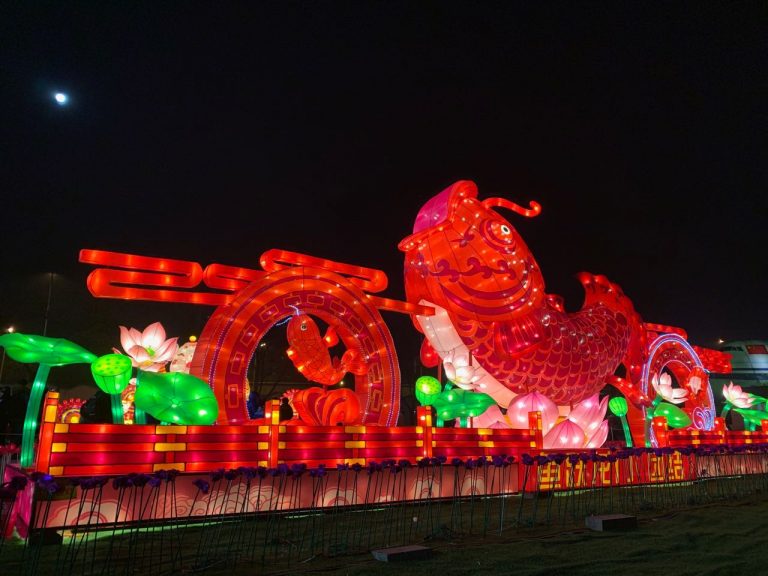 玉壺光轉，一夜魚龍舞