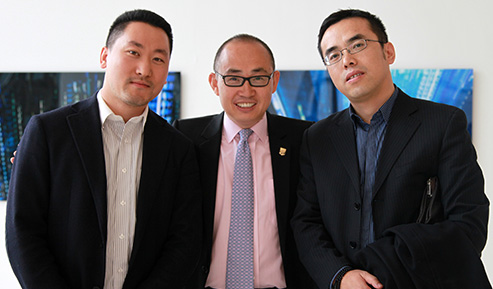 與望京SOHU業(yè)主潘石屹先生留影