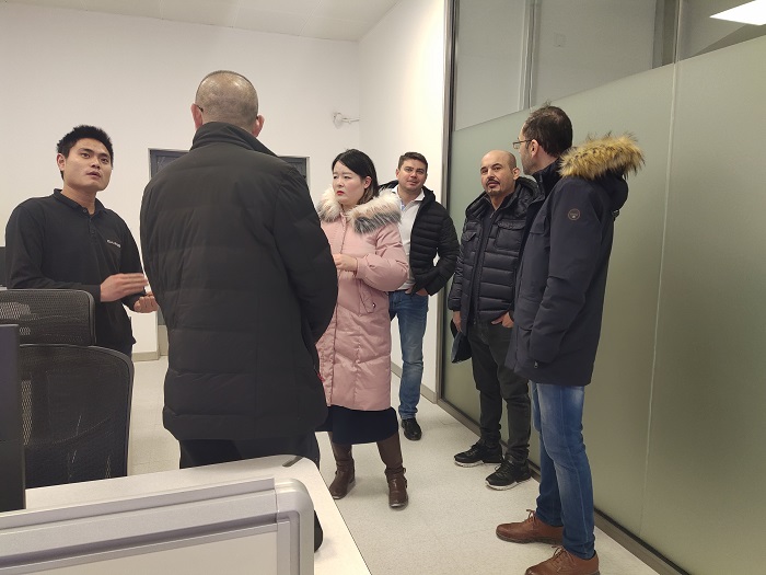 外賓來訪上海項目部