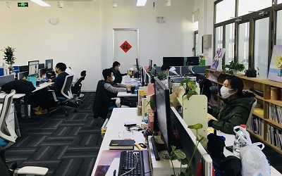 信達電通到崗到位，做好疫情防控集中消殺工作