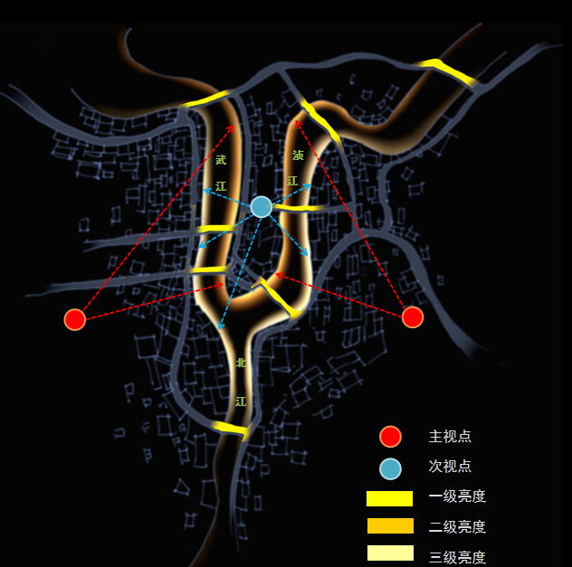 韶關(guān)三江六岸夜景照明